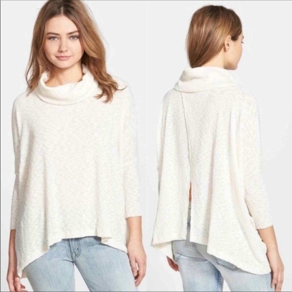 Free People Beach World Traveler Open Back Top Size M